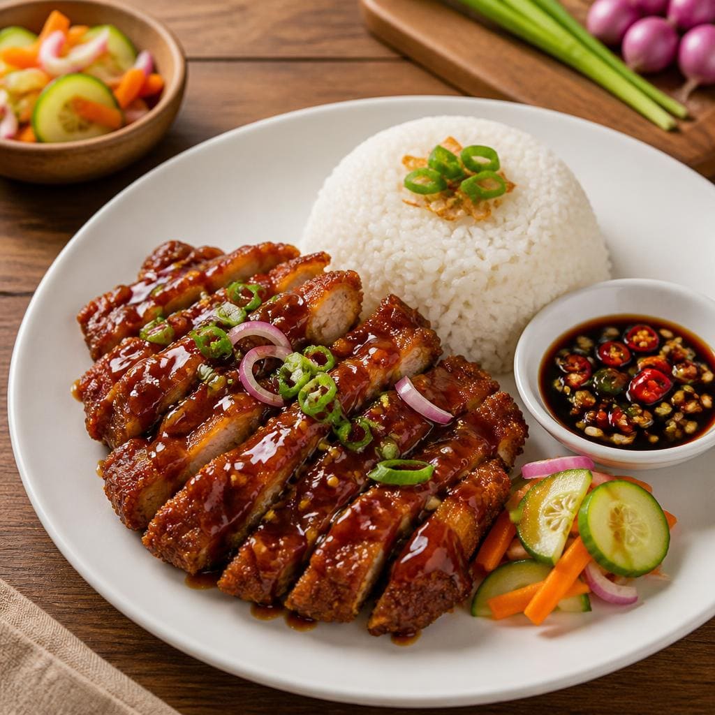 Crispy Bakar Saos Bbq Nasi Ayam Geprek Kak Rose